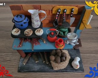 Nostalgic Mini Colombian Kitchen