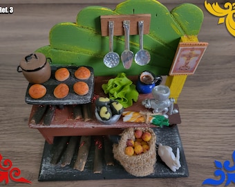 Handmade Mini Colombian Kitchen + Free Gift