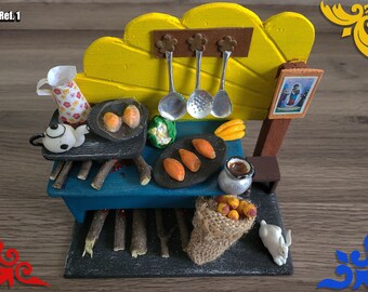 Mini Kitchen - Traditional Colombian Kitchen - FREE GIFT
