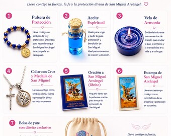 Kit de Proteccion y Armonía de San Miguel Arcangel
