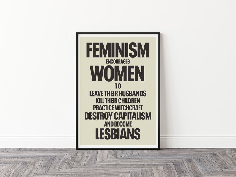 Feminist Print, Feminism Art Print, Female Empowerment Print, Retro Feminist Poster, Feminism Encourages, Feminist Poster Pink, Gift For Her 画像 8