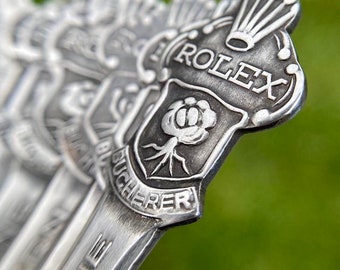 stainless Steel Designer Rolex Spoon Ring, Max Size 12