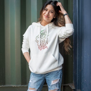 Woman Life Freedom Hooded Sweatshirt Unisex, Zan Zendegi Azadi, Jin Jiyan Azadi