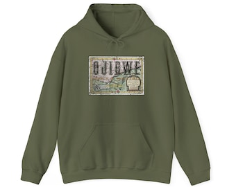 Ojibwe People Hoodie - Honoring First Nations, Inuit, Native American Indigenous Cultures