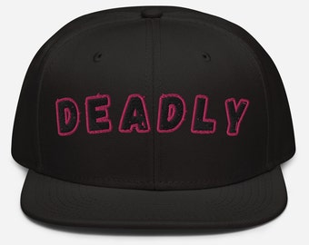Deadly Snapback Hat - Canadian Aboriginal - First Nations - Emmajade Berry Collection