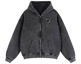 Inuit People Fleece Zipper Hoodie (front/back) - Honoring First Nations, Inuit, Native American Indigenous Cultures