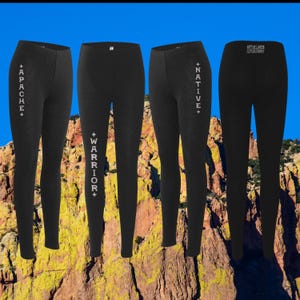 Leggings della tribù Apache - In onore delle Prime Nazioni, degli Inuit e delle culture indigene dei nativi americani