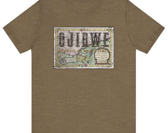 Ojibwe People Bella+Canvas 3001 Cotton Shirt