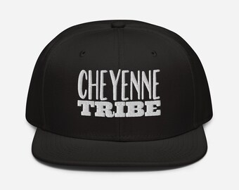 Cheyenne Tribe Embroidered Otto Snapback Hat - Honoring First Nations, Inuit, Native American Indigenous Cultures