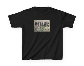 Kids Ojibwe People Cotton Shirt - Honoring First Nations, Inuit, Native American Indigenous Cultures
