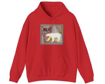 Inuit People Hoodie Polar Bear First Nations Canadian Aboriginal