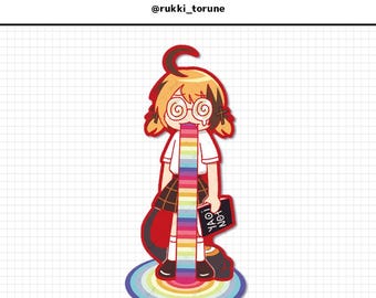 Hololive Gigi Murin Fujoshi Sticker