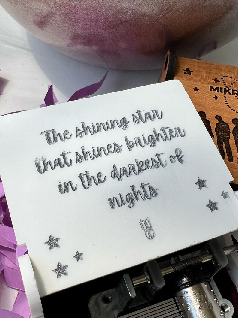 BTS Music Box Mikrokosmos Etsy