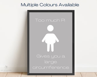 Funny Math Pun Poster | Science Teacher Gift
