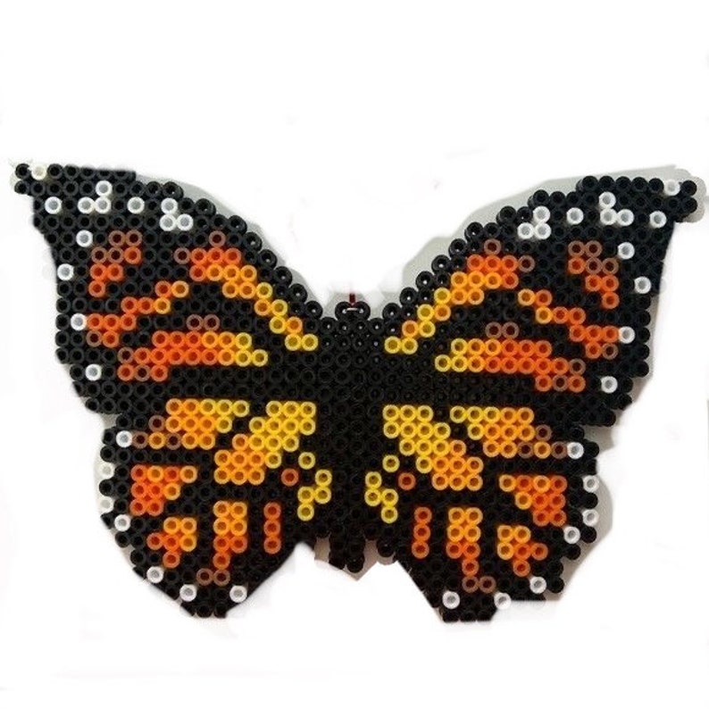 2D Perler Bead Butterfly Etsy