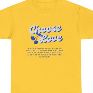 Kies voor Love Christian T-shirt: Jesus is King