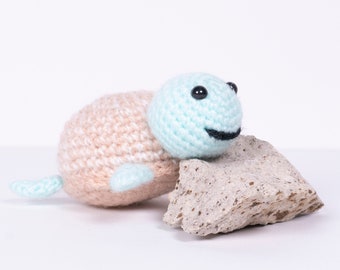 Mini Crochet Turtle | Handmade Sea Turtle Plush Toy