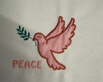 Peace Dove Applique