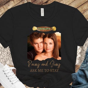 Dawsons Creek Sublimation, Joey and Pacey Dawsons Creek PNG, Dawsons Creek tv show, Katie Holmes, Joshua Jackson