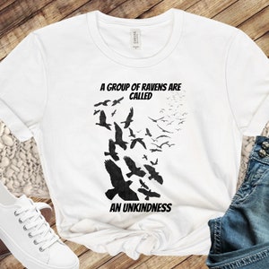 An unkindness, One Tree Hill PNG, One Tree Hill Sublimation, Lucas Scott and unkindness of ravens