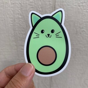 Avocato Die Cut Vinyl Sticker