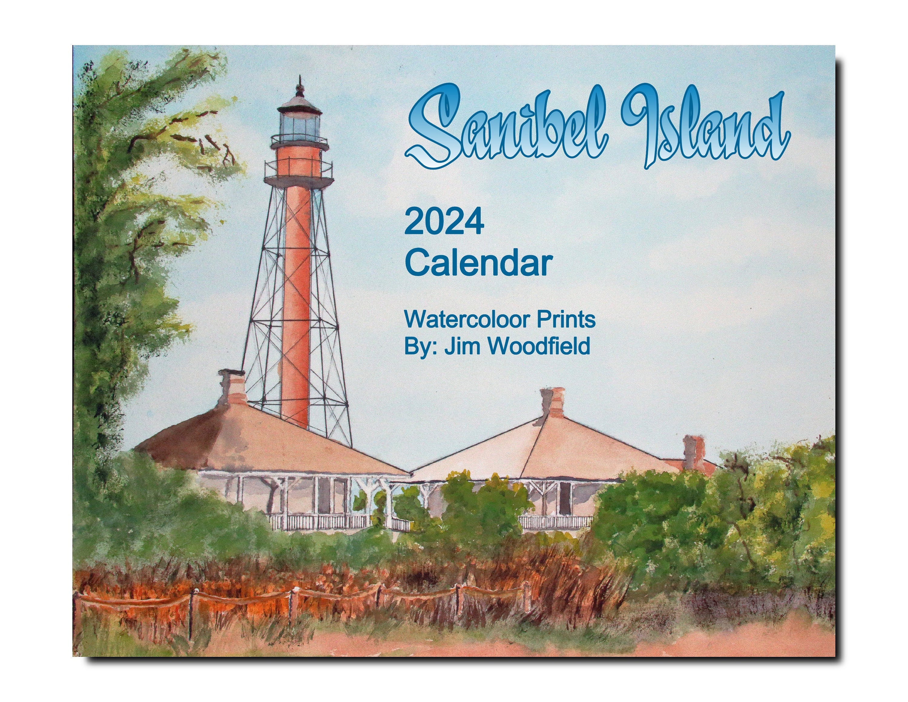 Large 2025 Calendar Sanibel Island Opens to 11x17 12 Etsy