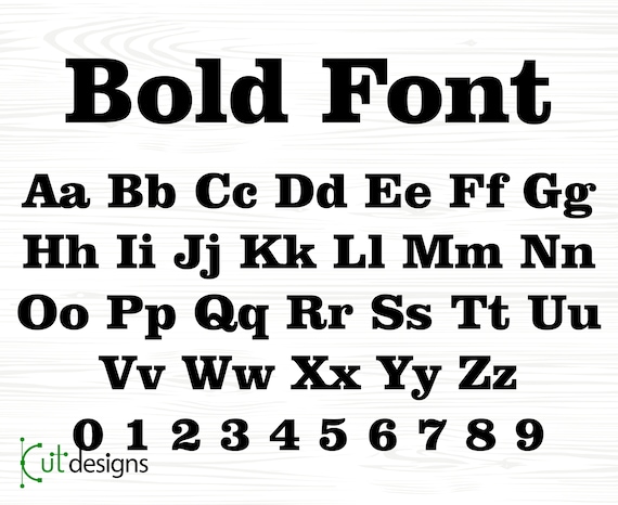 Bold Font Bold Letters Font Bold Monogram Font Block Font Bold Style Font  Block Bold Font Bold Script Font Alphabet Blocks Font Cricut Font 