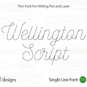 Einzeilige Schrift Gravur Schrift Single Stroke Schrift Stick Schrift Einzeilige Schrift für Cricut Silhouette Glowforge Schrift für Laser Einzeilige Schrift