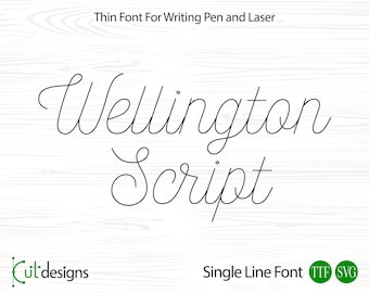 Single Line Font Engraving Font Single Stroke Font Stick Font Single Line Font For Cricut Silhouette Glowforge Font For Laser One Line Font