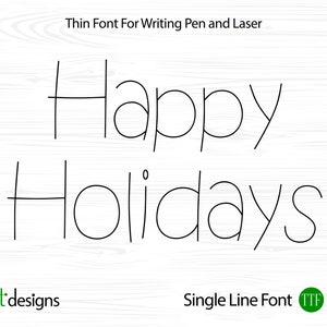 Einzeilige Schrift Gravur Schrift Single Stroke Schrift Stick Schrift Einzeilige Schrift für Cricut Silhouette Glowforge Schrift für Laser Einzeilige Schrift