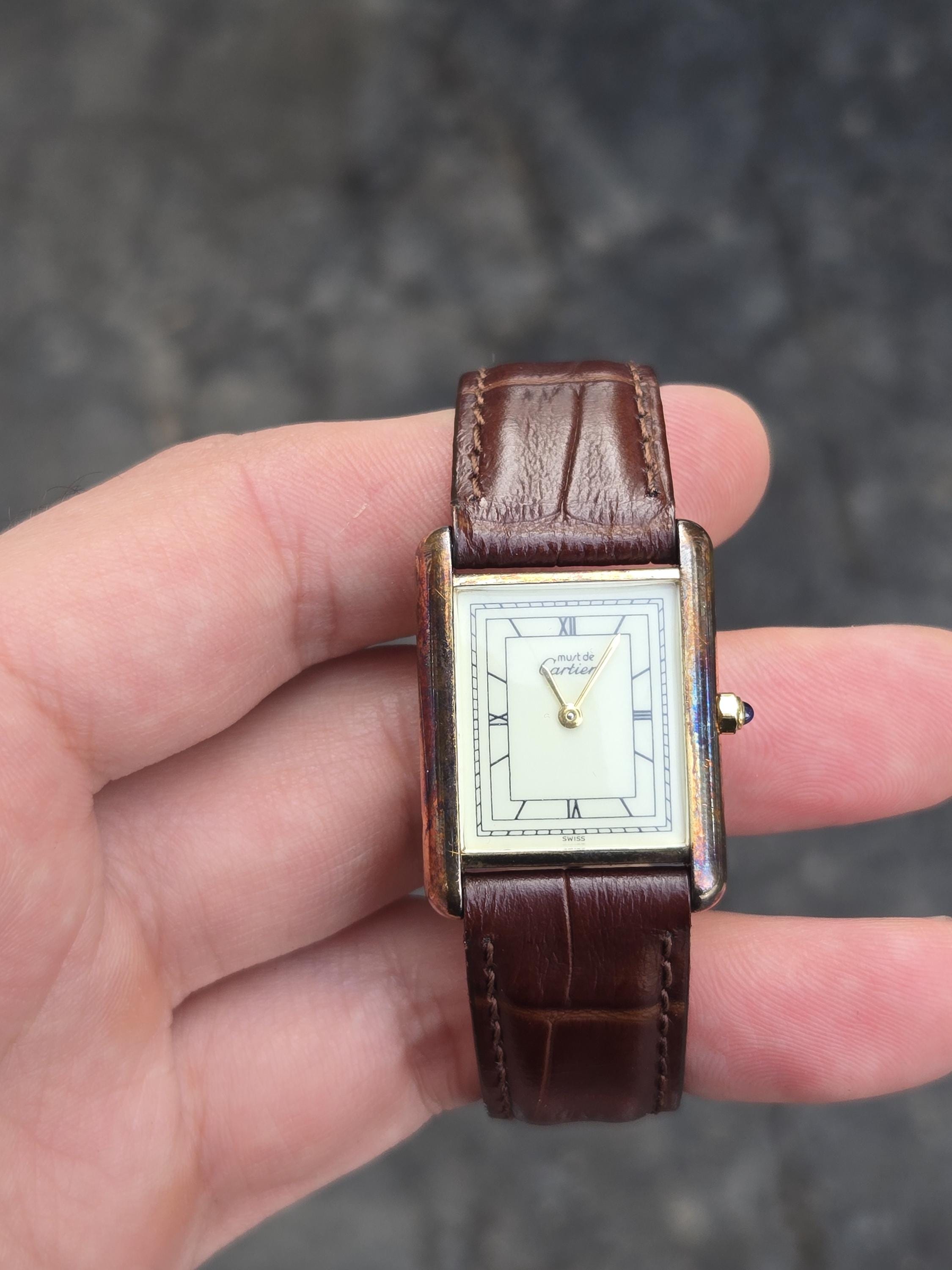 た*か様 Cartier VERMEIL TONK quartz リューズ無し た*か様 Cartier VERMEIL TONK quartz リューズ無し