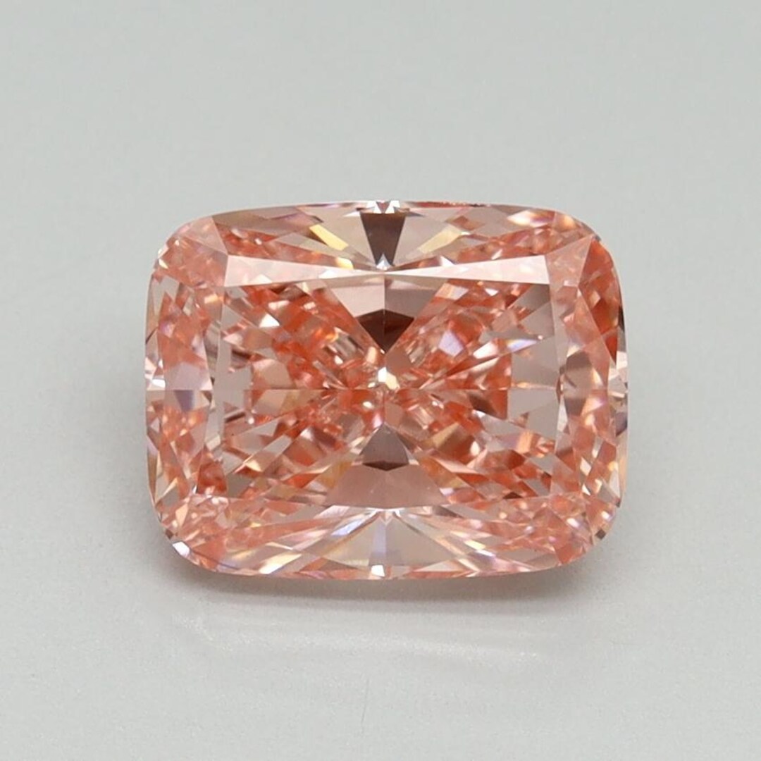 2.00ctと3.00ct PINK クッションカットラボグロウンダイヤモンド 3.00ct VIVID PINK クッションカットラボグロウンダイヤモンド - メルカリ