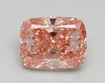 3.00 CT クッションシェイプ ラボ グロウン ダイヤモンド、IGI 認定 