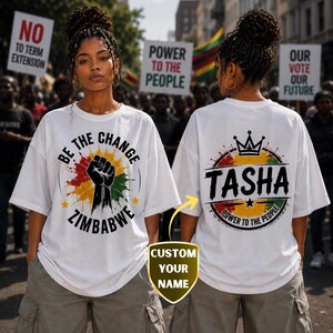 Zimbabwe T Shirt - Etsy UK