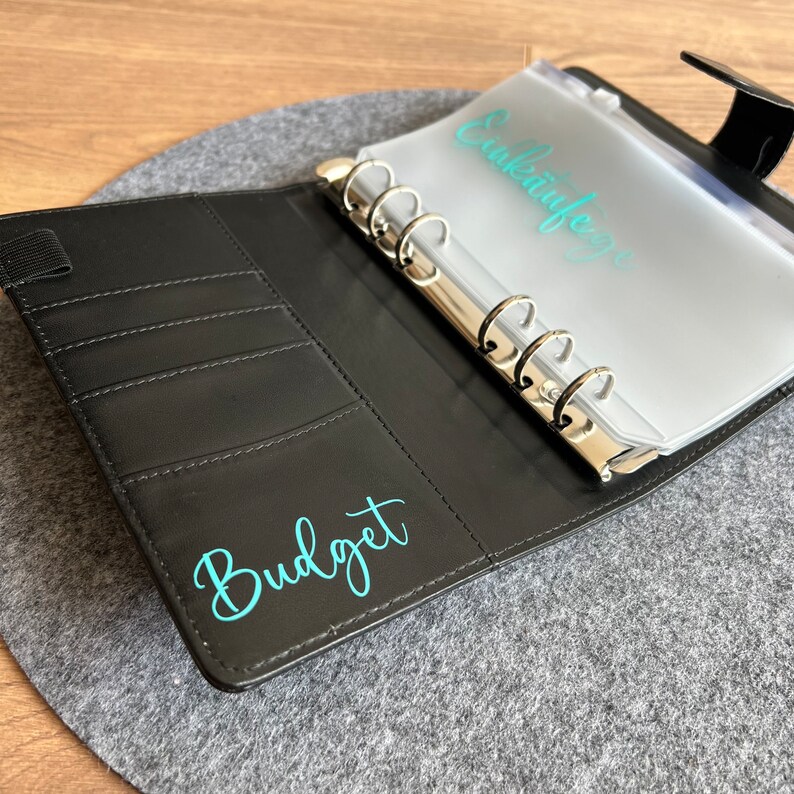 Budget Planer Binder a6 deutsch personalisiert Cash Stuffing Etsy.de