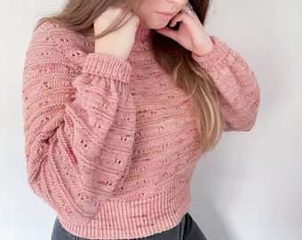 07 YO Sweater | Knitting Pattern