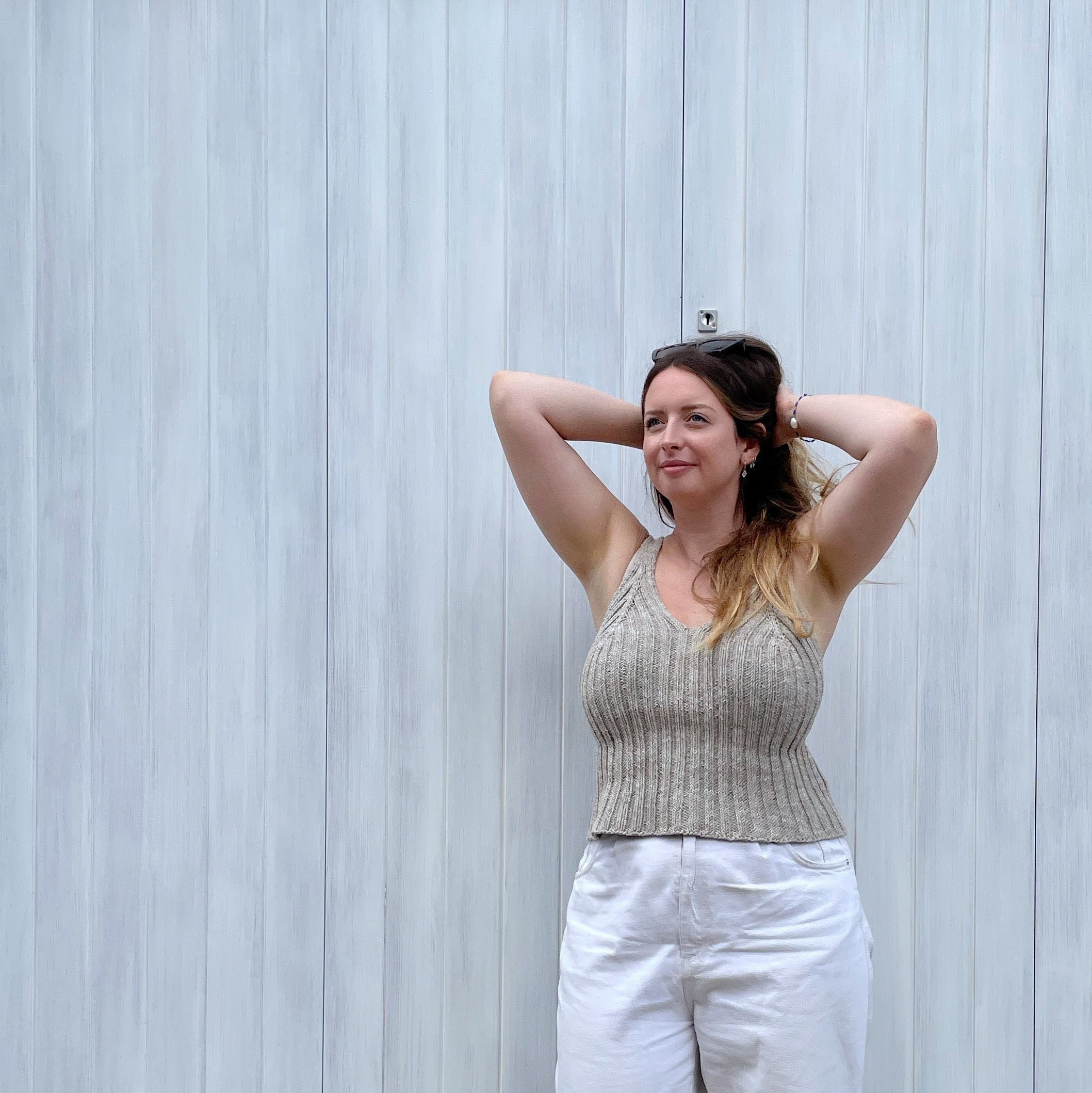 03 Rib Cami | Knitting Pattern