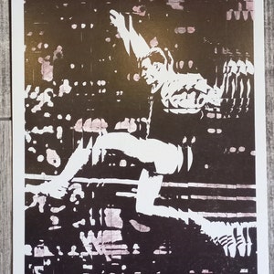 Affiche vintage originale en carton des Jeux olympiques soviétiques de Moscou 1980 #34
