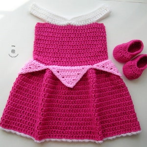 crochet baby princess dress pattern