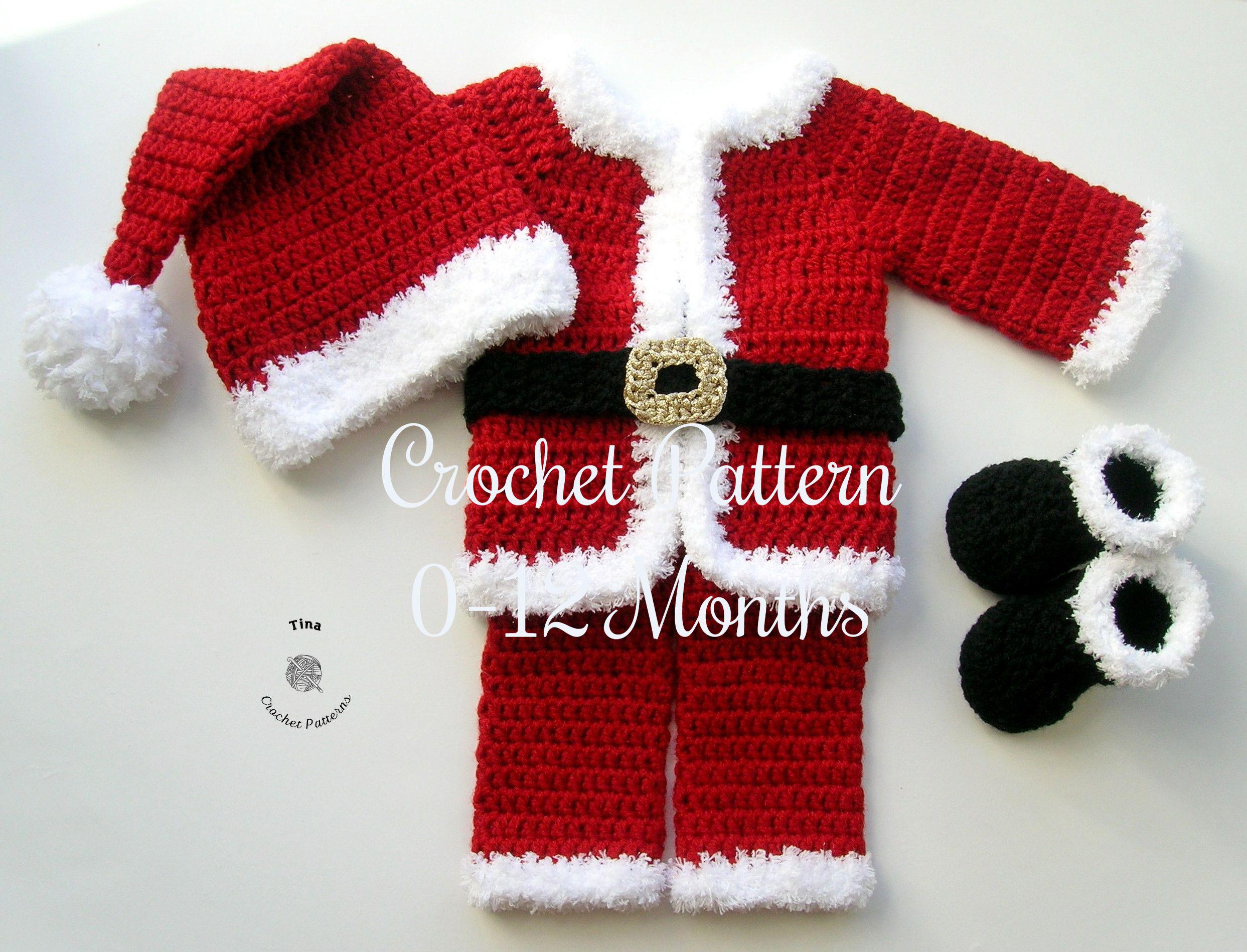 Bonnet De Père Noël Pour Bébé 3-36 Mois – Tricoté En Acrylique Doux – Rouge Et Vert Avec Pompon Blanc – Accessoire Festif Pour Fêtes
