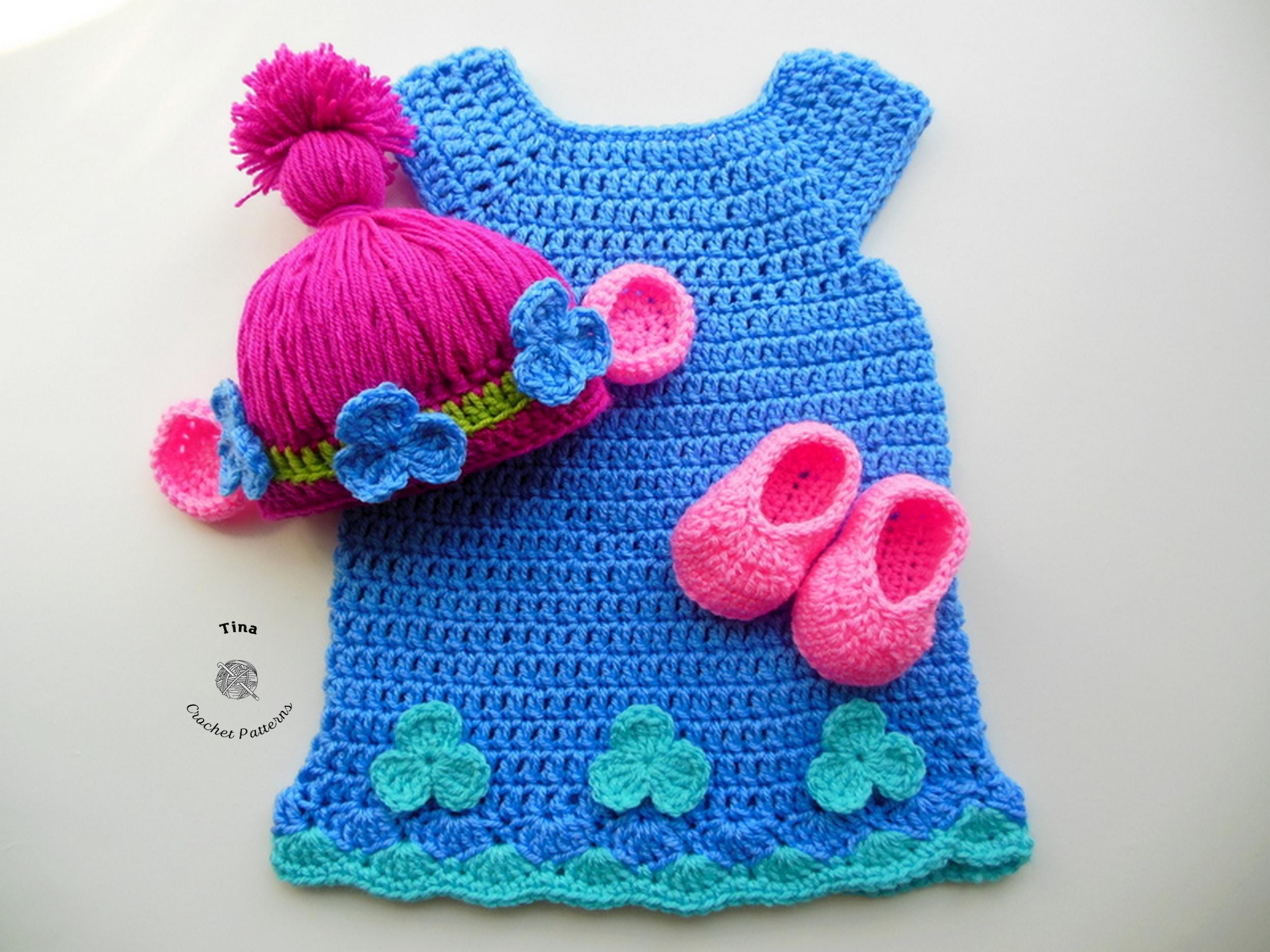 crochet poppy dress PATTERN | Baby Princess Outfit: Hat, Dress, Shoes, Photo Prop, Halloween Costume, Shower Gift, PDF Size:Extra Small (0/2) lavender chiffon evening gown Romantic Boho Wedding Dress Crochet maxi Made of cotton Ethically