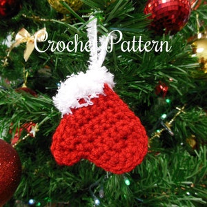 CROCHET PATTERN - Christmas Tree Mittens | Crochet Christmas Tree Decorations | Christmas Gifts | Easy Crochet Patterrn