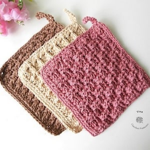 CROCHET PATTERN Set - Hot Plate | Instant Digital Download in English for Beginners