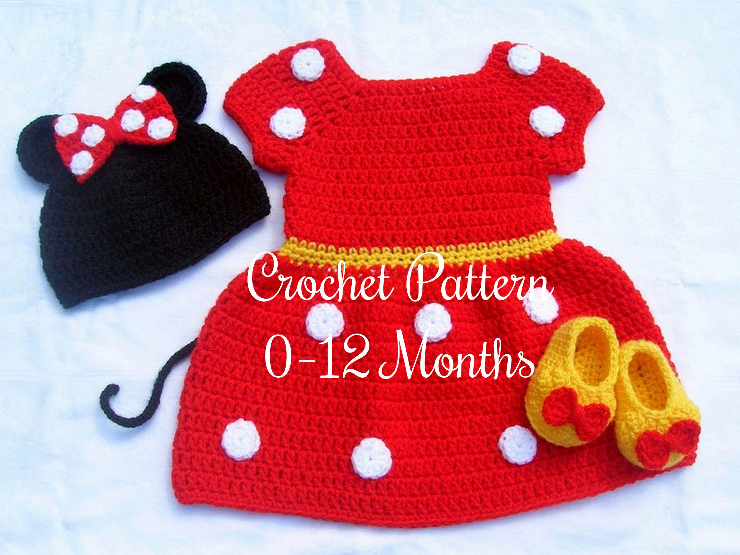 Minnie cappello all'uncinetto Italia