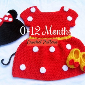 Crochet minnie mouse outfit best sale