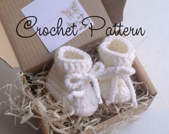 crochet scarpe neonato uncinetto facili