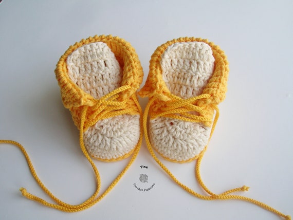 Easy crochet baby shoes deals