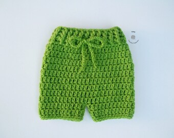 CROCHET PATTERN Baby Shorts, Pants, Crochet Baby Clothes, Photo Prop,  Shower Gift, PDF Download, Easy | Sizes 0–24 Months