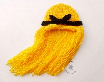 CROCHET PATTERN | Princess Alice Wig, Halloween Hat, Photo Prop, Shower Gift, PDF Download, Easy | Sizes from Baby to Adult