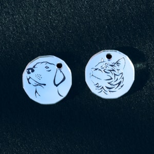Shopping Trolley cart Token Coin Pound keyring Pets Animals Cat Dog lovers gift